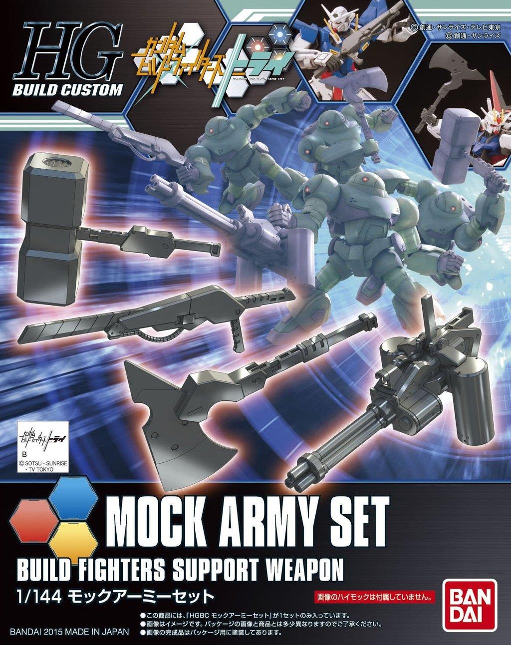 Gundam: Mock Army Set HG Model Option Pack