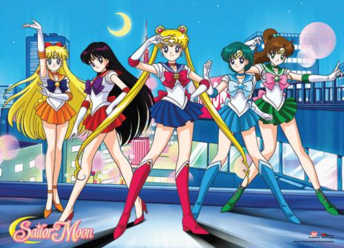 Sailor Moon: Scouts Rooftop Special Edition Wall Scroll