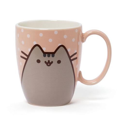 Pusheen: Pink Polka Dot 12oz Mug