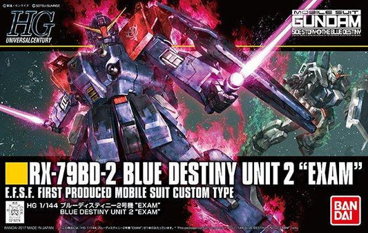 Gundam: RX-79BX-2 Blue Destiny Unit 2 "Exam" (Univeral Century) Model