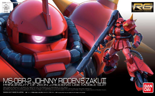 Gundam: Johnny Ridden's Zaku II RG Model