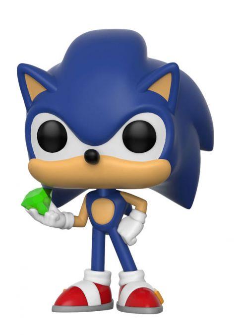 Sonic the Hedgehog: Sonic with Chaos Emerald Pop Vinyl Figure (284)