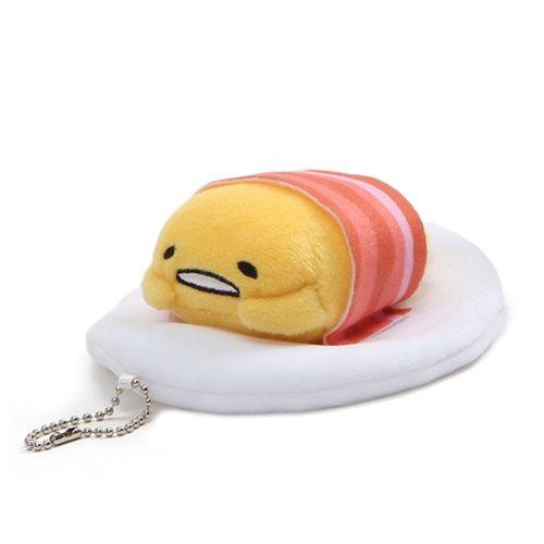 Gudetama: Gudetama Bacon Blanket Plush Key Chain