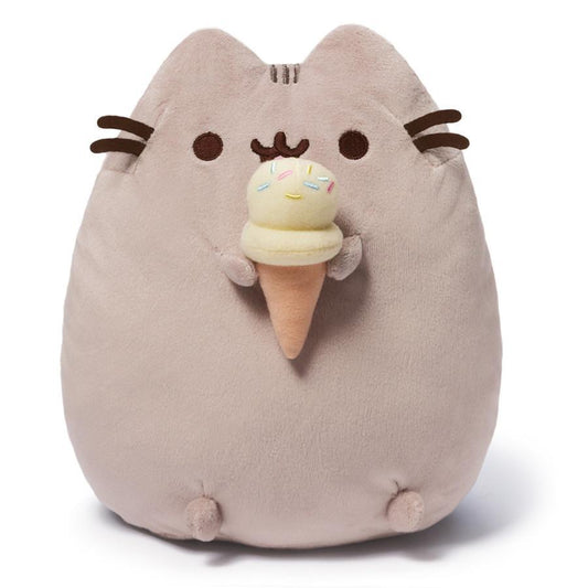 Pusheen: Pusheen with Ice Cream Cone 9.5" Plush