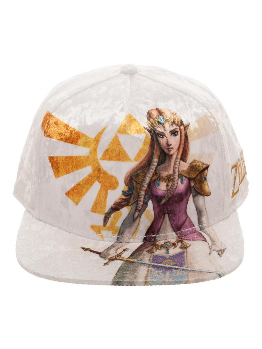 Legend of Zelda: Zelda Velvet Snapback Hat