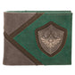 Legend of Zelda: Silver Metal Badge Bi-Fold Wallet