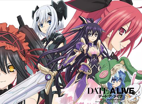 Date a Live: Group Fabric Poster