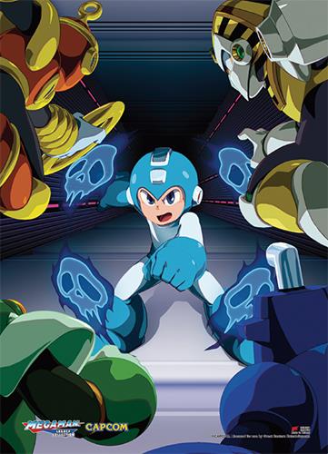 Mega Man: Attack Fabric Poster