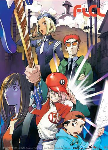 FLCL: Haruko Baseball Wall Scroll