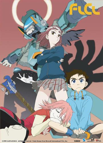 FLCL: Mamimi & Canti Wall Scroll
