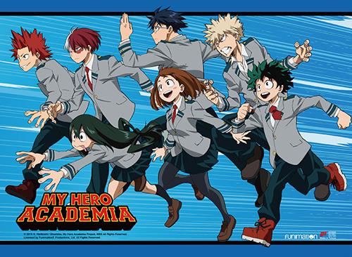 My Hero Academia: Group Running Wall Scroll