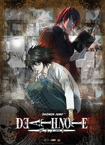 Death Note: Light & L Collage Wall Scroll