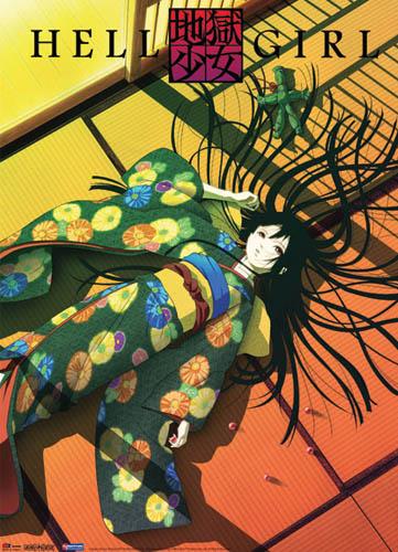Hell Girl: Laying Down Wall Scroll
