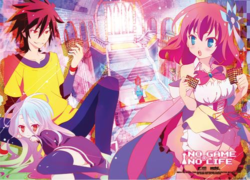 No Game No Life: Cards Wall Scroll