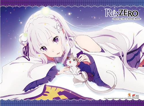 Re:Zero: Emilia & Pack Wall Scroll