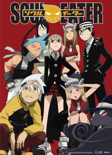 Soul Eater: Group Intense Stare Wall Scroll