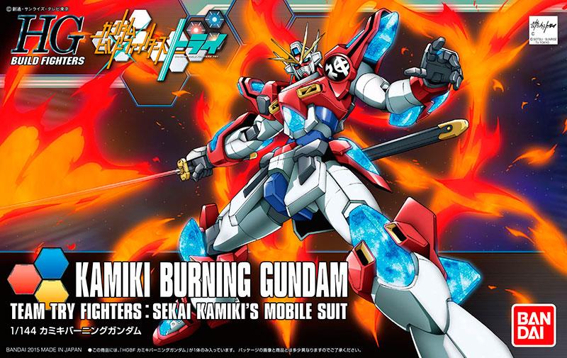 Gundam: Kamiki Burning Gundam 1/144 HG Model