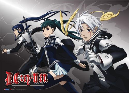 D. Gray-man: Group Dash Wall Scroll