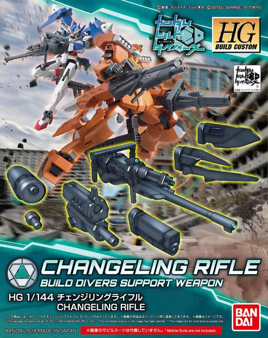 Gundam: Changeling Rifle HG Model Option Pack