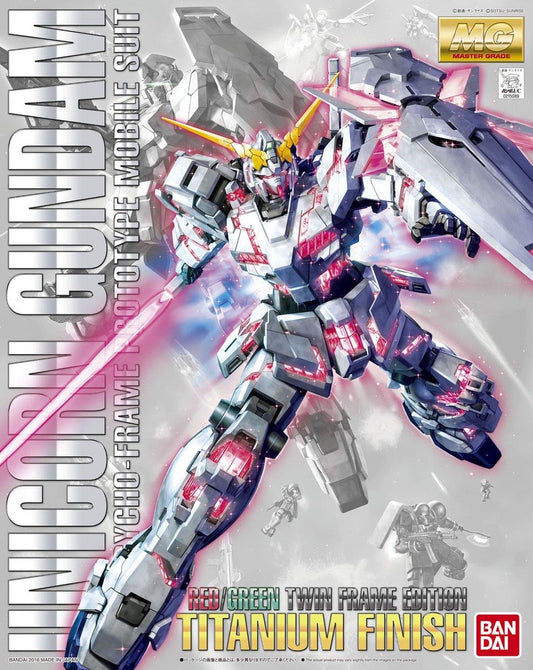 Gundam: Unicorn Gundam Red/ Green Titanium Ver. MG Model