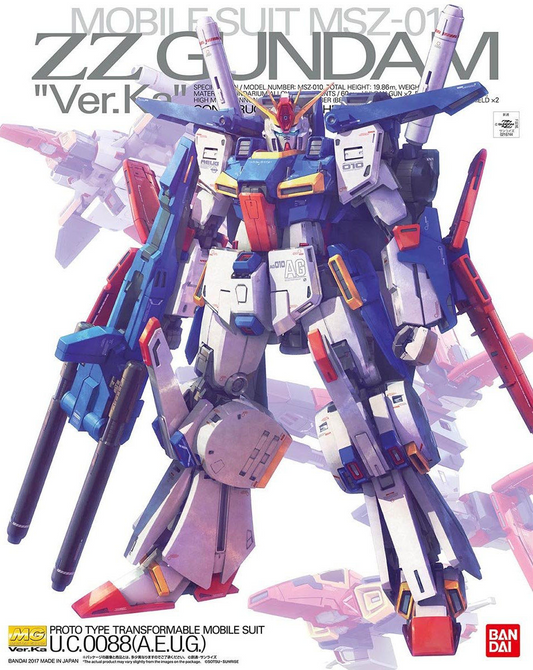 Gundam: ZZ Ver. Ka MG Model