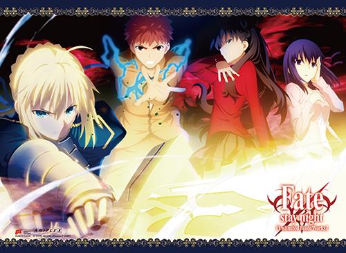 Fate/Stay Night: Saber Group Wall Scroll