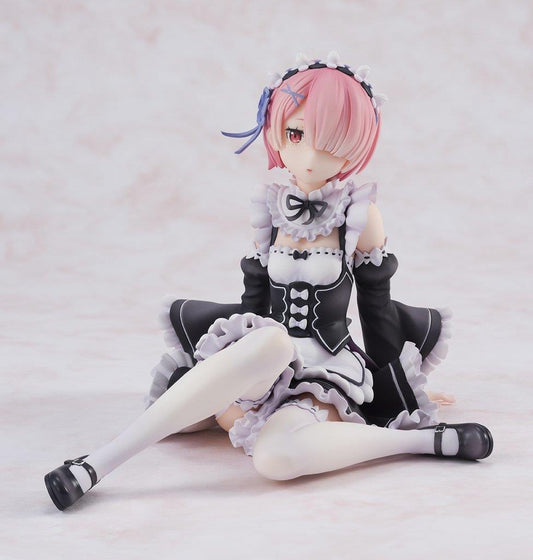 Re:Zero: Ram 1/8 Scale Figurine Revolve