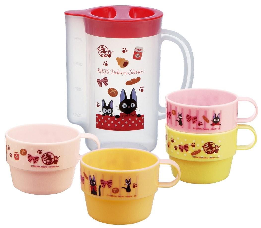 Kiki's Delivery Service: Jiji Stacking Cups and Pitcher
