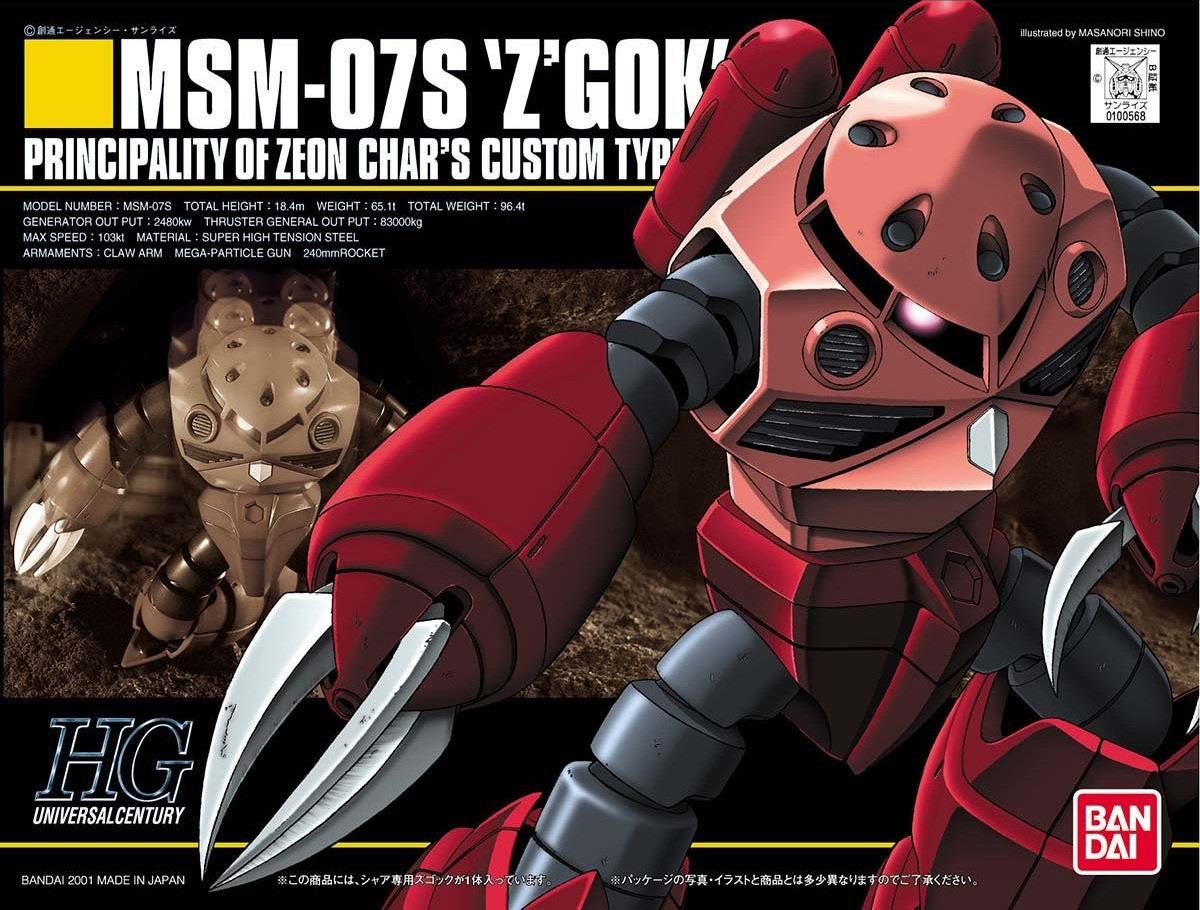 Gundam: Char's Z'Gok HG Model