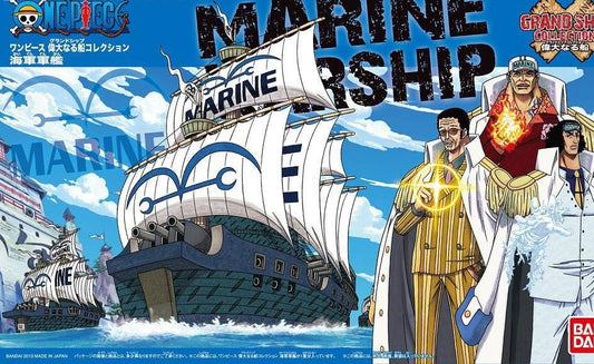 One Piece: Marine Warship Grand Ship Collection Model