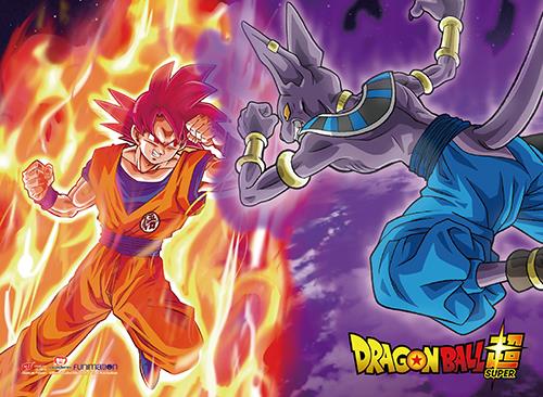 Dragon Ball Super: Goku vs. Beerus Wall Scroll