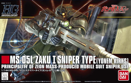 Gundam: Zaku I Sniper Type [Yonem Kirk's] HG Model