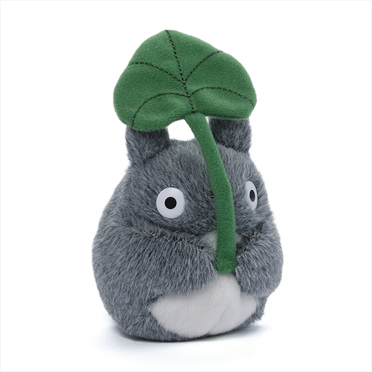 My Neighbour Totoro: Totoro with Leaf 4.5" Bean Bag Plush