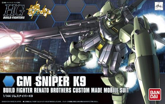 Gundam: GM Sniper K9 HG Model