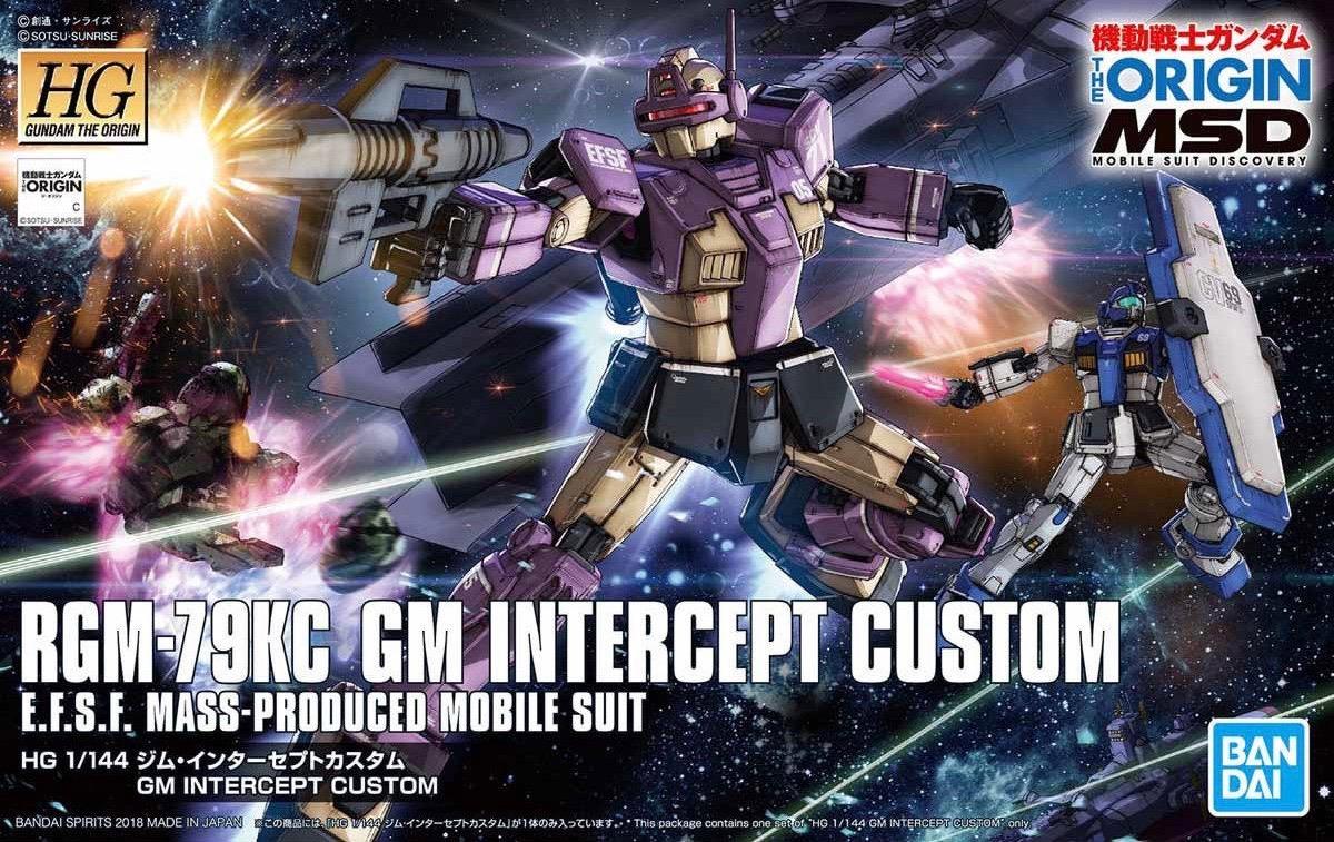Gundam: GM Intercept Custom HG Model