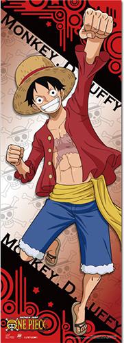 One Piece: 2017 Luffy Human-Sized Wall Scroll