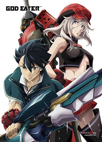 God Eater: Arisa & Lenka Wall Scroll