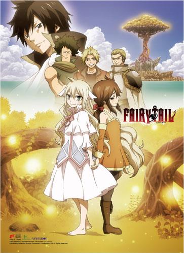 Fairy Tail: Zero Key Art Wall Scroll