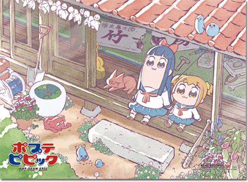 Pop Team Epic: Key Art Wall Scroll