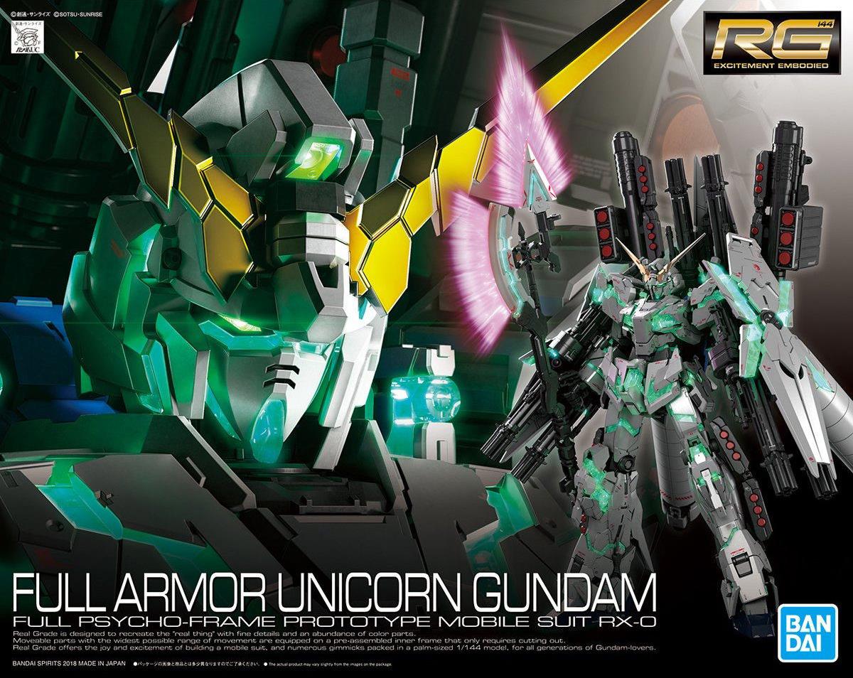 Gundam: Full Armor Unicorn Gundam RG Model