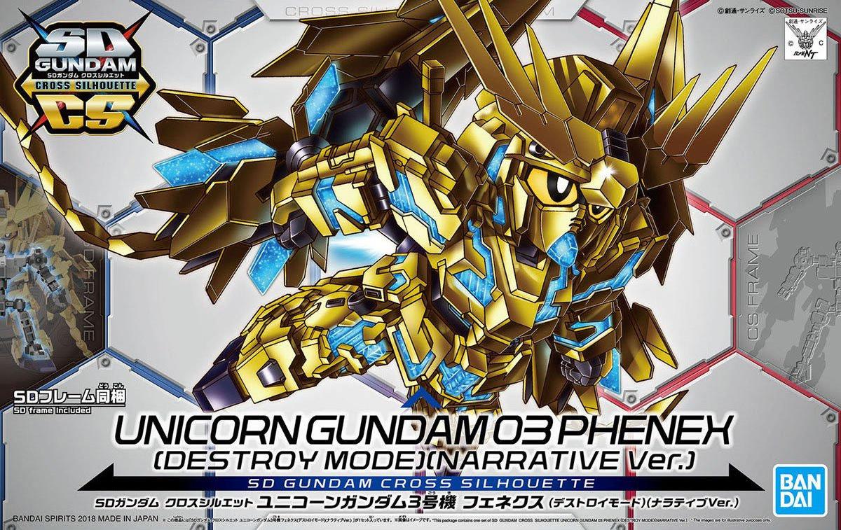 Gundam: Unicorn Gundam 03 Phenex (Destroy Mode) (Narrative Ver.) SDCS Model