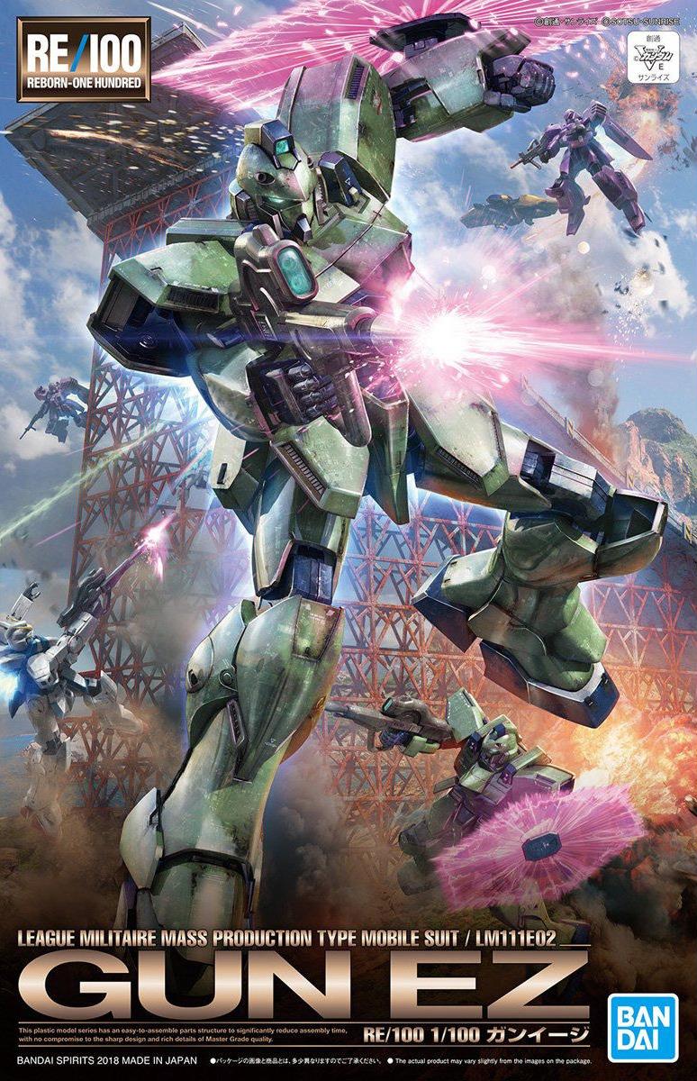 Gundam: Gun EZ RE/100 Model