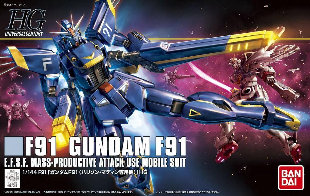 Gundam: Gundam F91 Harrison Martin Custom HG Model
